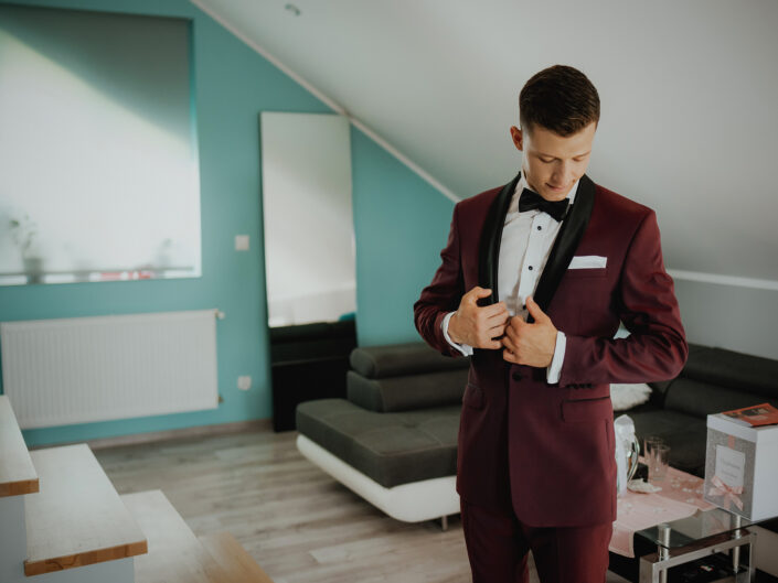 fotograf Tarnów ślubny, Tarnów fotografia ślubna, fotograf ślubny małopolska, pan młody