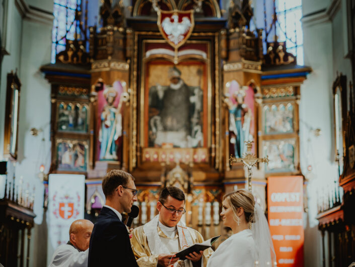 ślub, fotograf ślubny Tarnów, Tarnów fotografia ślubna, przysiega