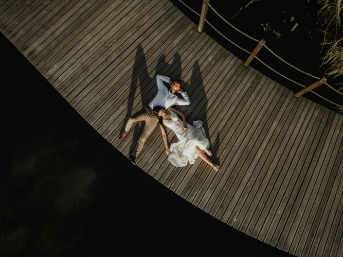 sesja z drona ślubny Małopolska fotograf ślubny Tarnów, Tarnów fotografia ślubna