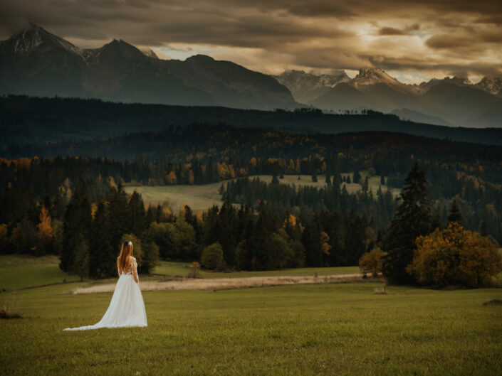 sesja ślubna w górach fotograf ślubny Tarnów, Tarnów fotografia ślubna