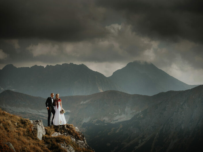 fotograf ślubny Tarnów, Tarnów fotografia ślubna sesja Kasprowy