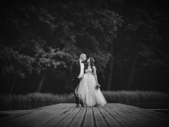 fotograf ślubny Tarnów, Tarnów fotografia ślubna, czarno białe