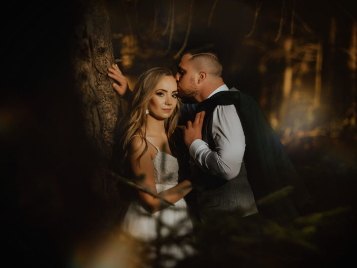 portret, fotograf ślubny Tarnów, Tarnów fotografia ślubna, para młoda